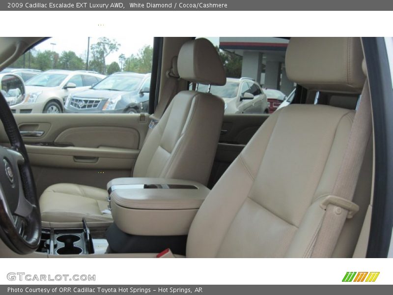 White Diamond / Cocoa/Cashmere 2009 Cadillac Escalade EXT Luxury AWD