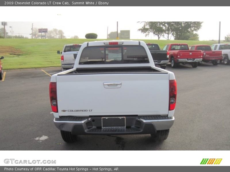 Summit White / Ebony 2009 Chevrolet Colorado LT Crew Cab