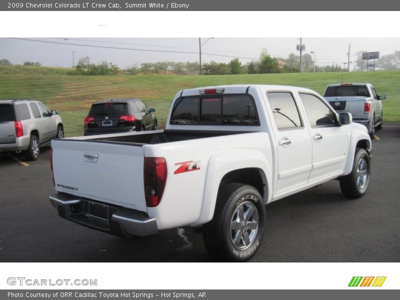 Summit White / Ebony 2009 Chevrolet Colorado LT Crew Cab