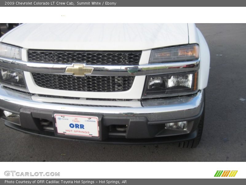 Summit White / Ebony 2009 Chevrolet Colorado LT Crew Cab