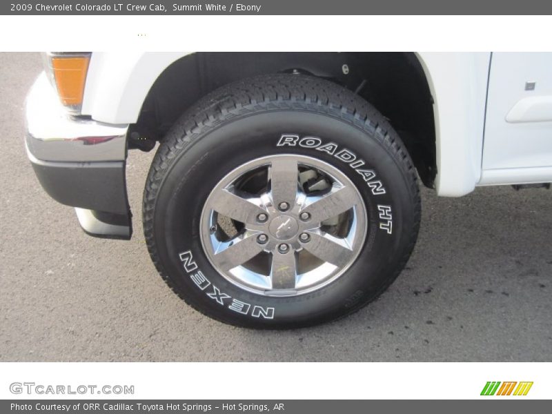 Summit White / Ebony 2009 Chevrolet Colorado LT Crew Cab