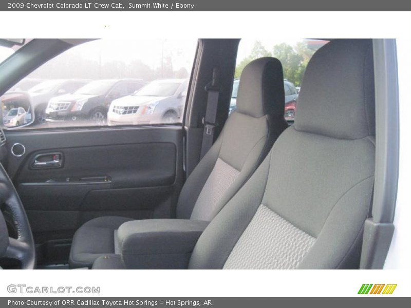 Summit White / Ebony 2009 Chevrolet Colorado LT Crew Cab