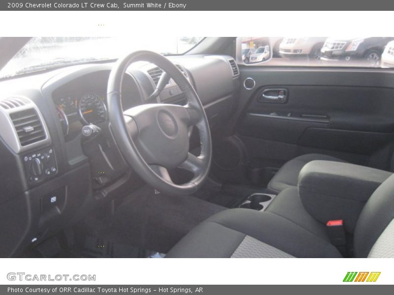 Summit White / Ebony 2009 Chevrolet Colorado LT Crew Cab