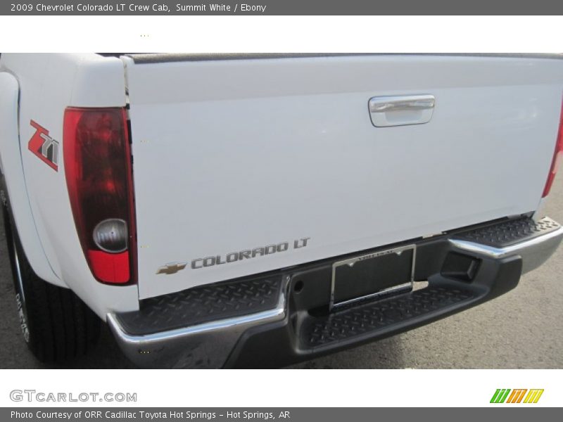 Summit White / Ebony 2009 Chevrolet Colorado LT Crew Cab