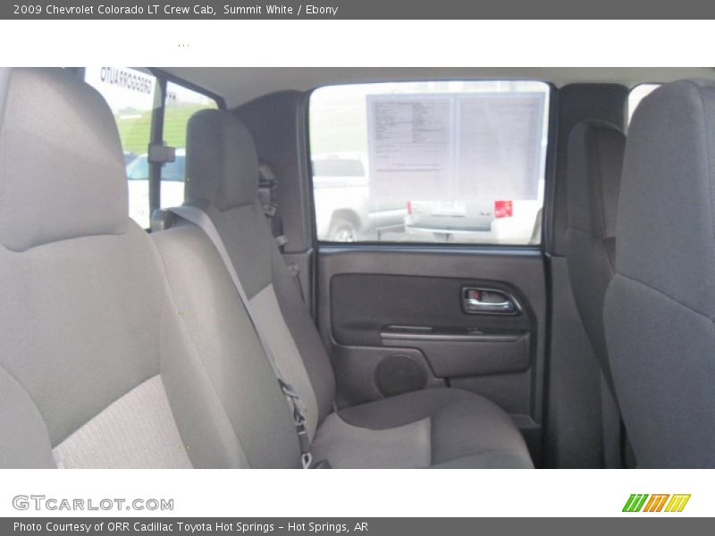 Summit White / Ebony 2009 Chevrolet Colorado LT Crew Cab