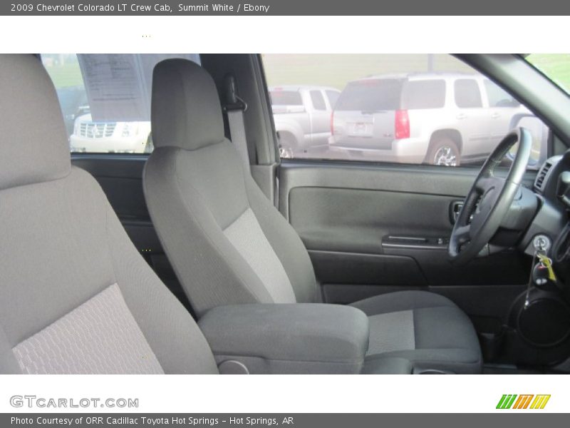 Summit White / Ebony 2009 Chevrolet Colorado LT Crew Cab