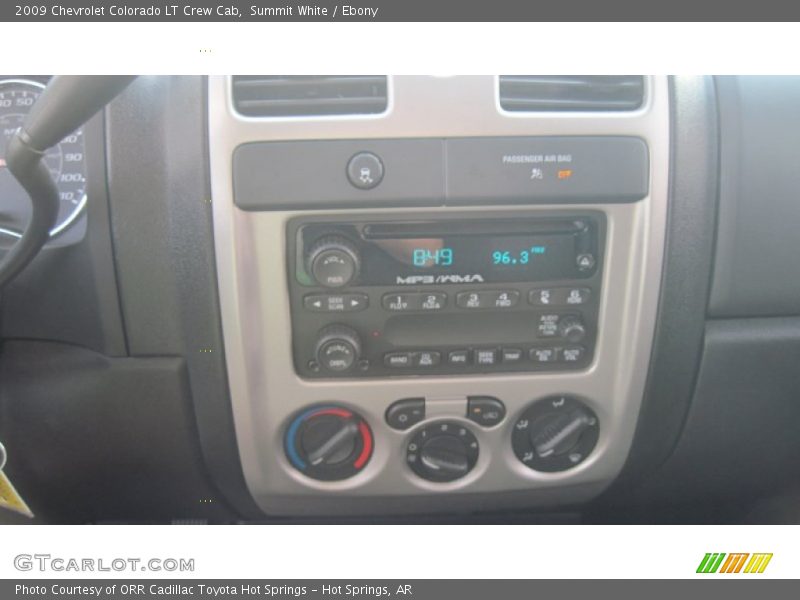 Summit White / Ebony 2009 Chevrolet Colorado LT Crew Cab
