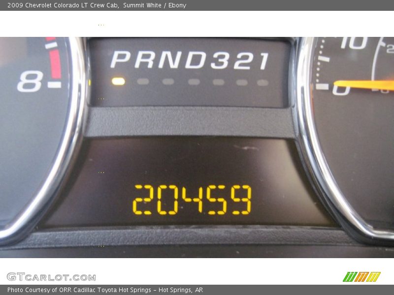 Summit White / Ebony 2009 Chevrolet Colorado LT Crew Cab
