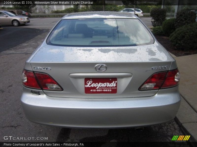 Millennium Silver Metallic / Light Charcoal 2004 Lexus ES 330
