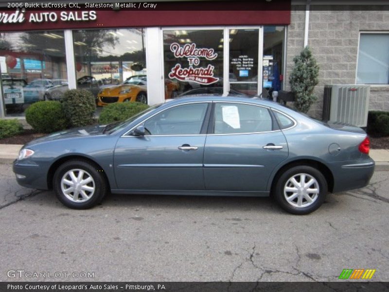 Slatestone Metallic / Gray 2006 Buick LaCrosse CXL