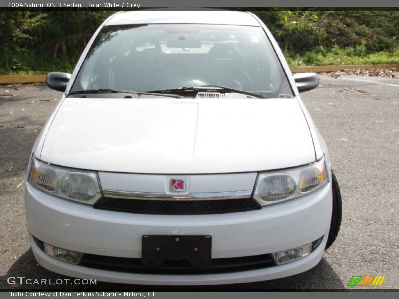 Polar White / Grey 2004 Saturn ION 3 Sedan