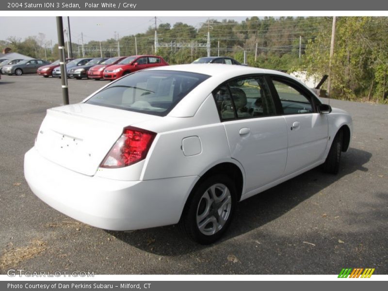 Polar White / Grey 2004 Saturn ION 3 Sedan