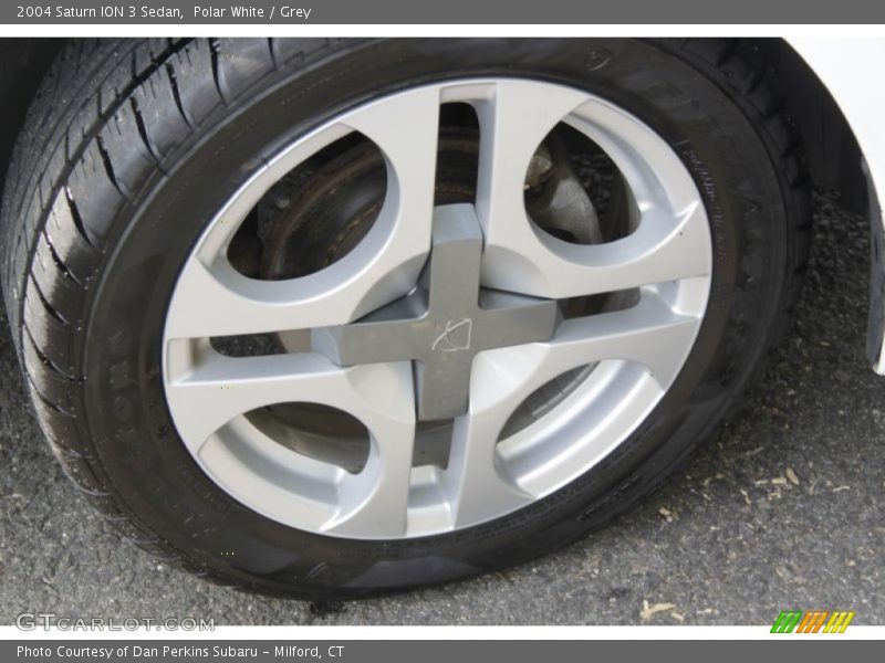 Polar White / Grey 2004 Saturn ION 3 Sedan