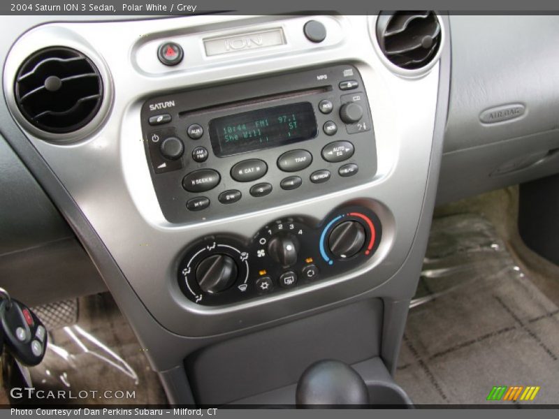 Polar White / Grey 2004 Saturn ION 3 Sedan