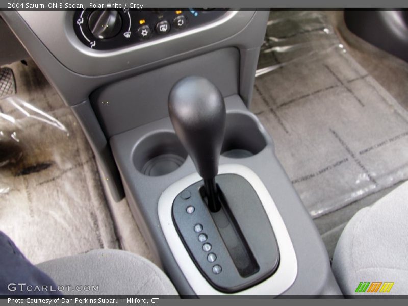 Polar White / Grey 2004 Saturn ION 3 Sedan