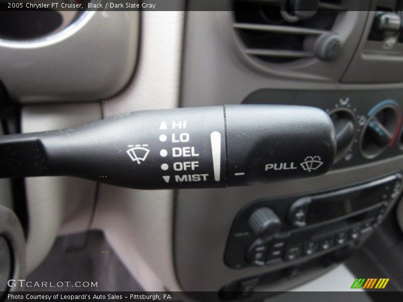 Black / Dark Slate Gray 2005 Chrysler PT Cruiser