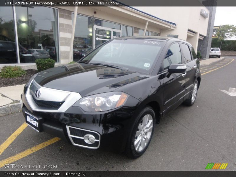 Crystal Black Pearl / Ebony 2011 Acura RDX Technology SH-AWD