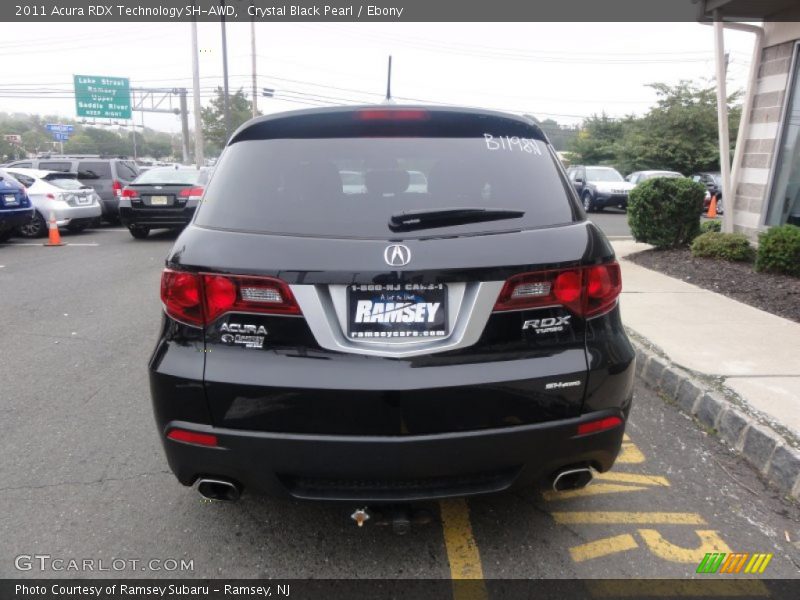 Crystal Black Pearl / Ebony 2011 Acura RDX Technology SH-AWD