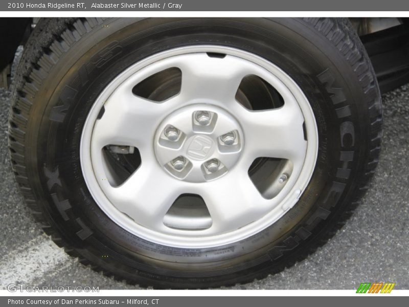 Alabaster Silver Metallic / Gray 2010 Honda Ridgeline RT