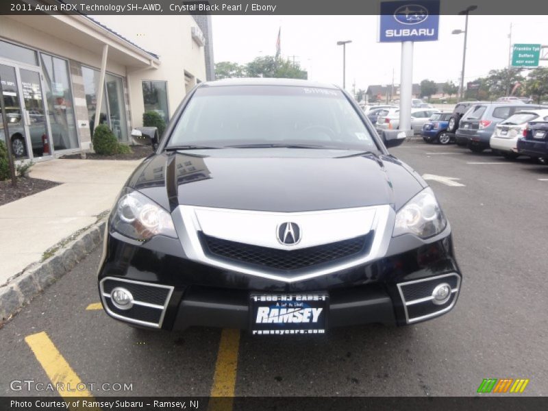 Crystal Black Pearl / Ebony 2011 Acura RDX Technology SH-AWD