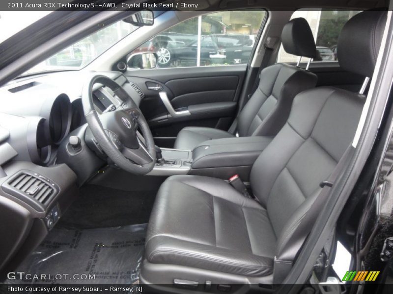 Crystal Black Pearl / Ebony 2011 Acura RDX Technology SH-AWD