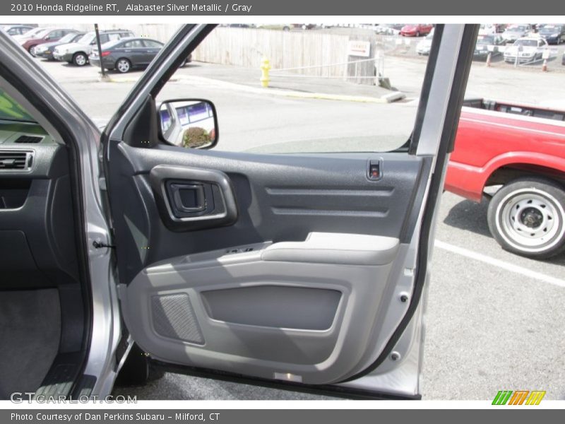 Alabaster Silver Metallic / Gray 2010 Honda Ridgeline RT