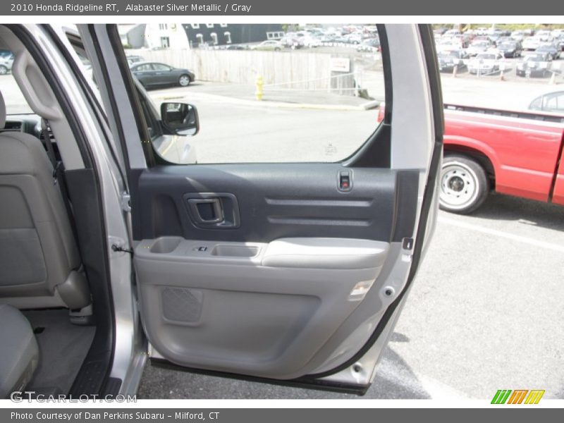Alabaster Silver Metallic / Gray 2010 Honda Ridgeline RT