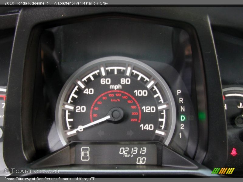 Alabaster Silver Metallic / Gray 2010 Honda Ridgeline RT