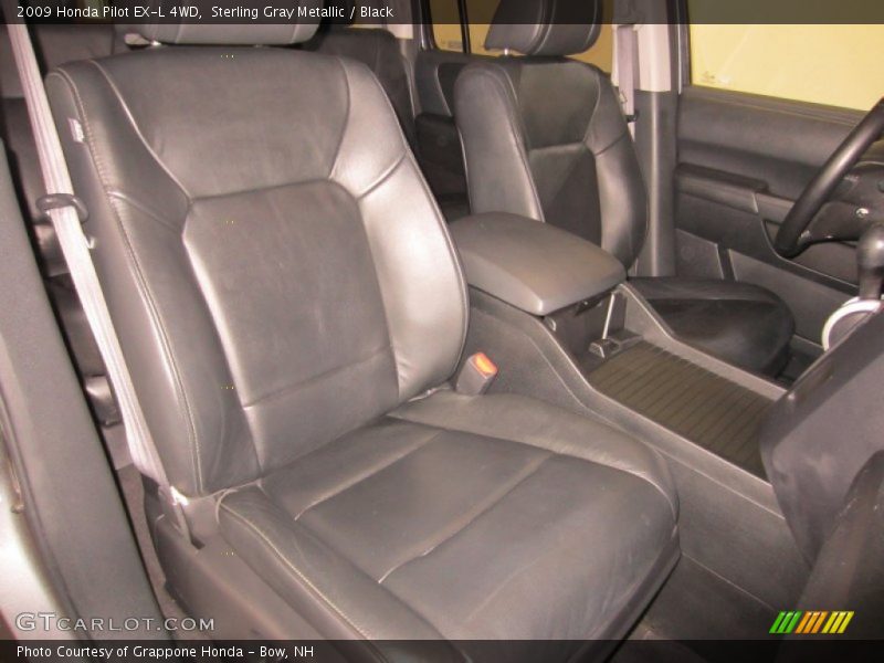 Sterling Gray Metallic / Black 2009 Honda Pilot EX-L 4WD