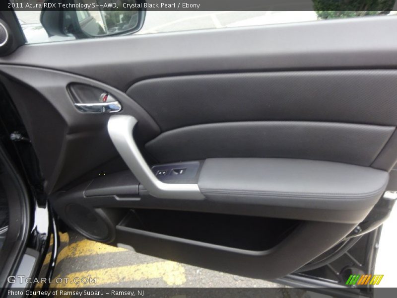 Crystal Black Pearl / Ebony 2011 Acura RDX Technology SH-AWD