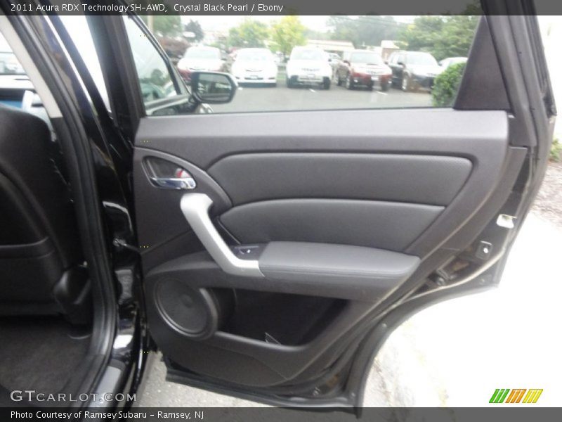 Crystal Black Pearl / Ebony 2011 Acura RDX Technology SH-AWD