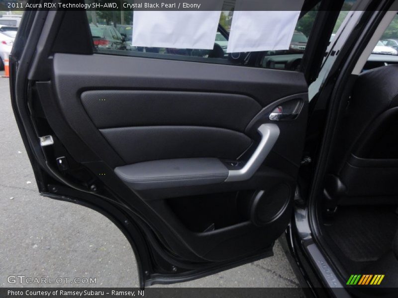 Crystal Black Pearl / Ebony 2011 Acura RDX Technology SH-AWD