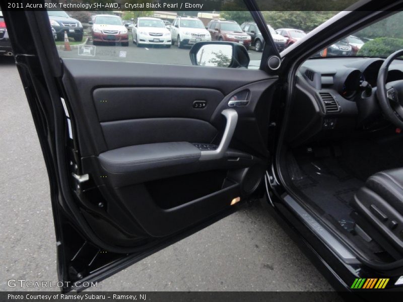 Crystal Black Pearl / Ebony 2011 Acura RDX Technology SH-AWD