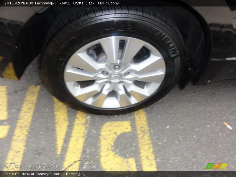 Crystal Black Pearl / Ebony 2011 Acura RDX Technology SH-AWD