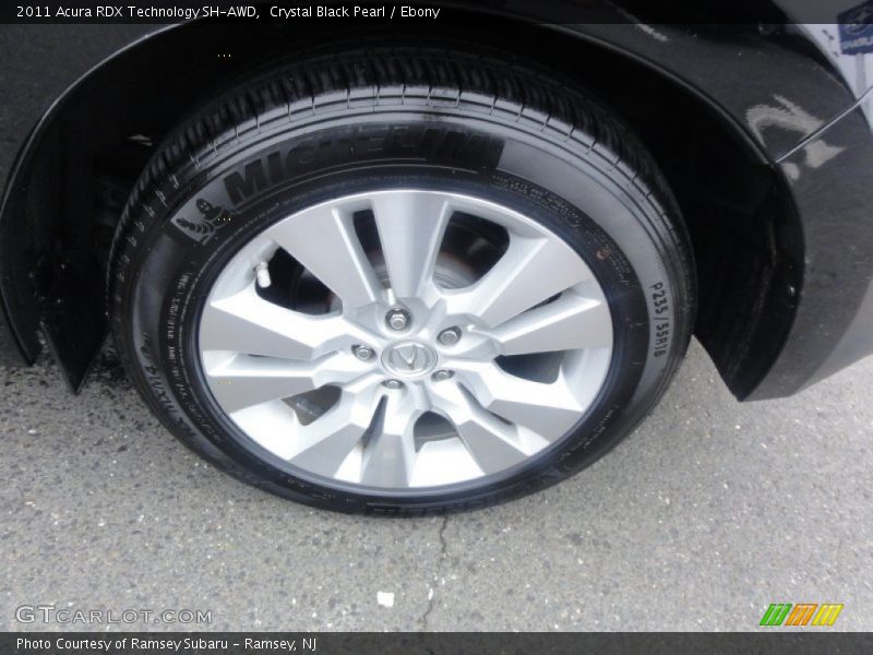 Crystal Black Pearl / Ebony 2011 Acura RDX Technology SH-AWD