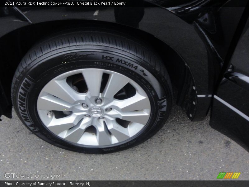 Crystal Black Pearl / Ebony 2011 Acura RDX Technology SH-AWD