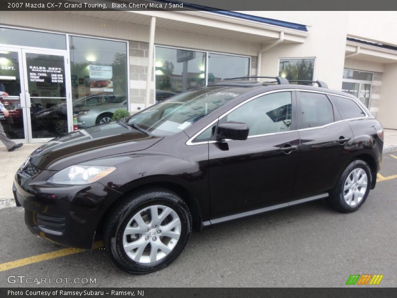 Black Cherry Mica / Sand 2007 Mazda CX-7 Grand Touring