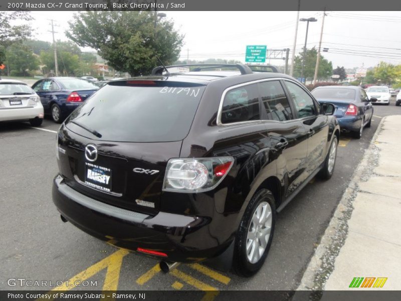 Black Cherry Mica / Sand 2007 Mazda CX-7 Grand Touring