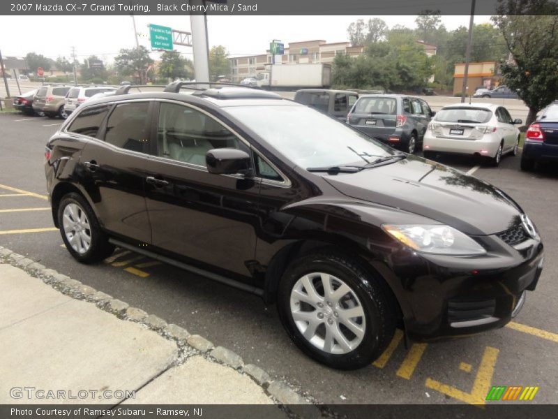 Black Cherry Mica / Sand 2007 Mazda CX-7 Grand Touring