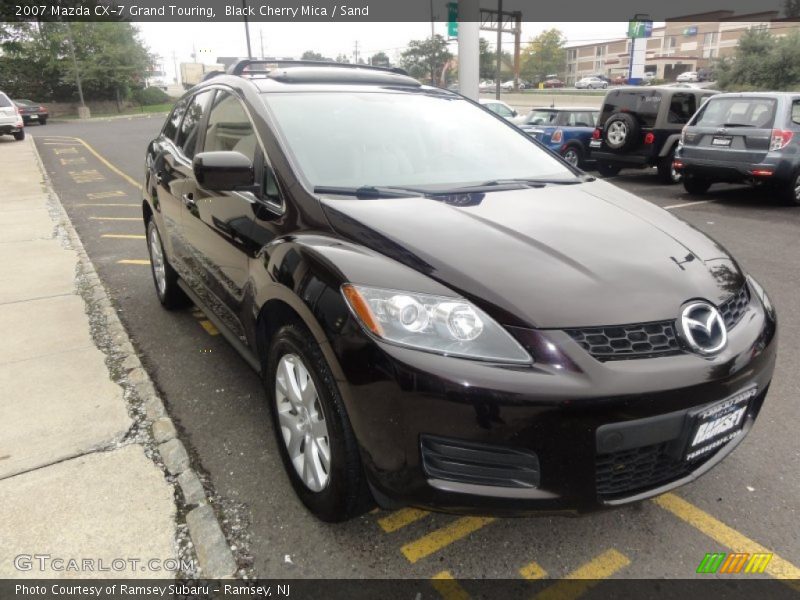 Black Cherry Mica / Sand 2007 Mazda CX-7 Grand Touring