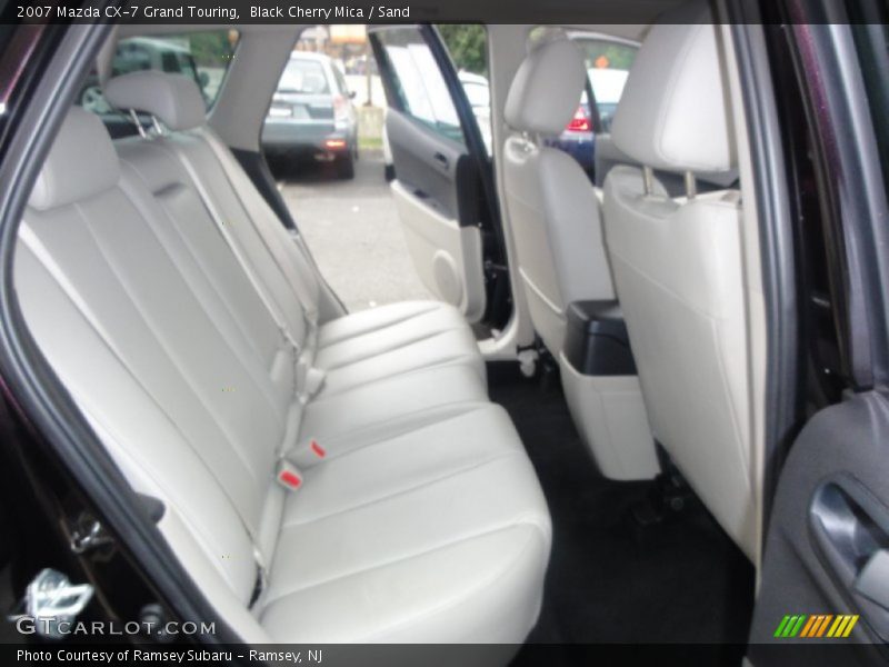 Black Cherry Mica / Sand 2007 Mazda CX-7 Grand Touring