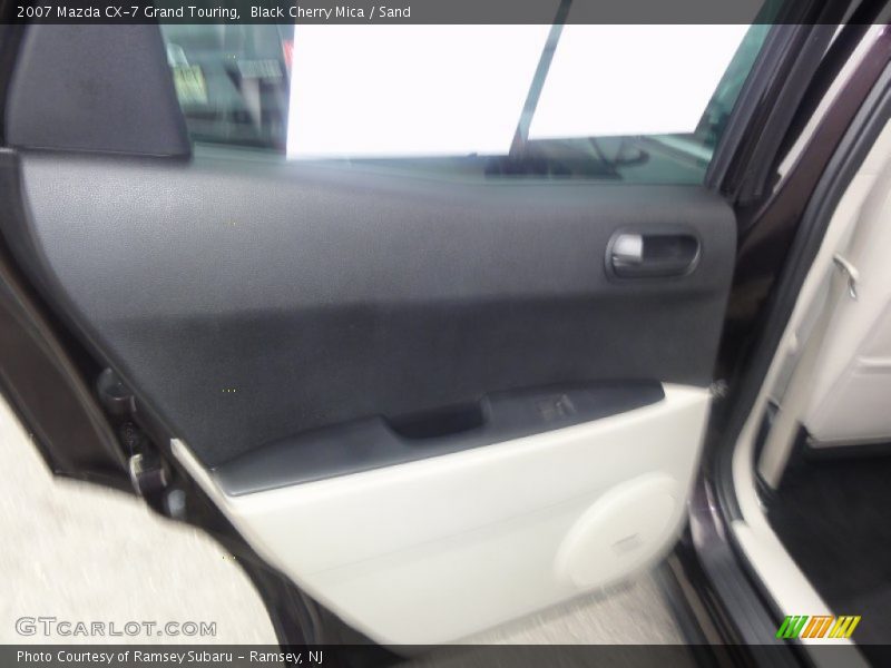 Black Cherry Mica / Sand 2007 Mazda CX-7 Grand Touring