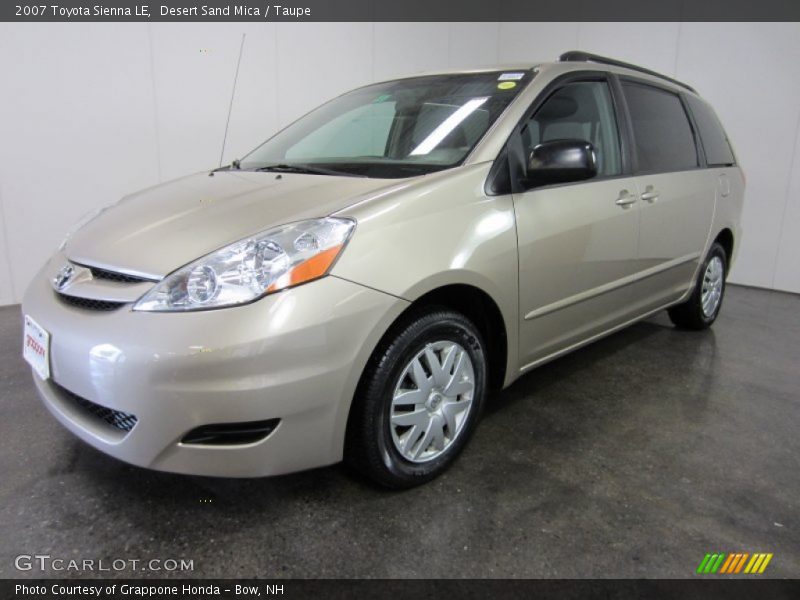 Desert Sand Mica / Taupe 2007 Toyota Sienna LE