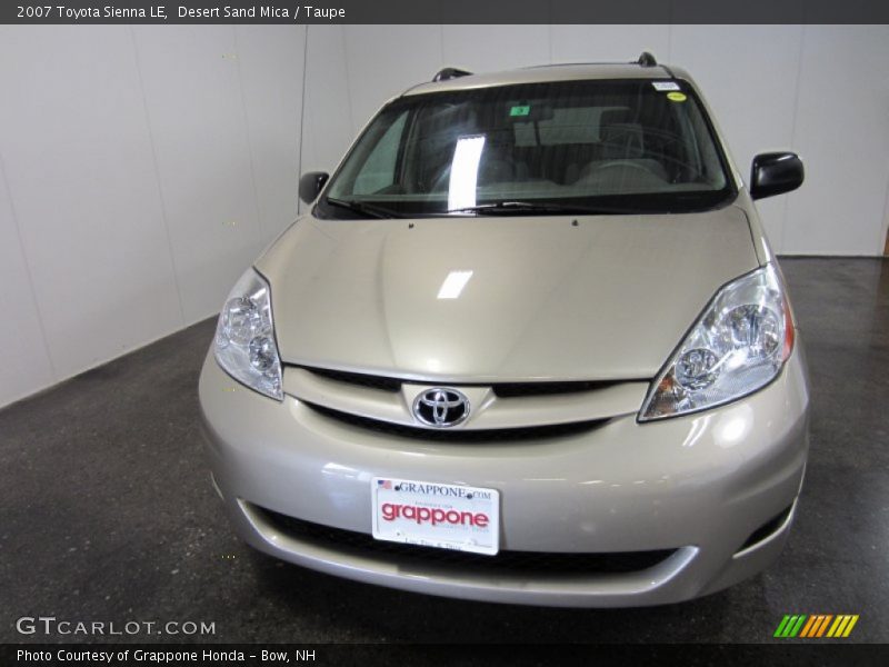 Desert Sand Mica / Taupe 2007 Toyota Sienna LE