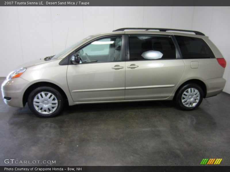Desert Sand Mica / Taupe 2007 Toyota Sienna LE