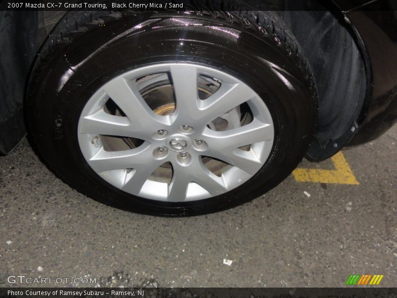 Black Cherry Mica / Sand 2007 Mazda CX-7 Grand Touring
