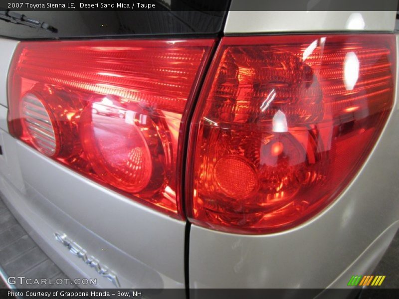 Desert Sand Mica / Taupe 2007 Toyota Sienna LE