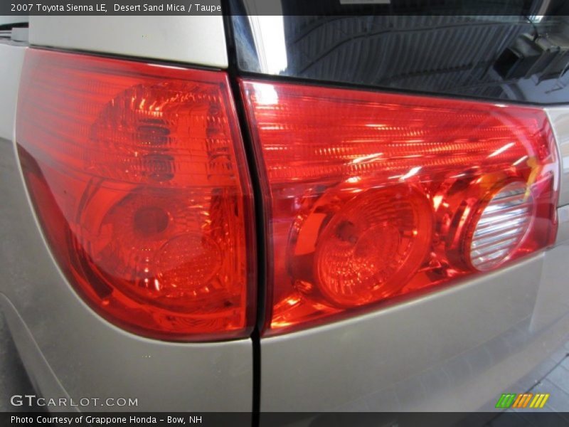 Desert Sand Mica / Taupe 2007 Toyota Sienna LE