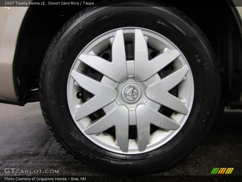 Desert Sand Mica / Taupe 2007 Toyota Sienna LE
