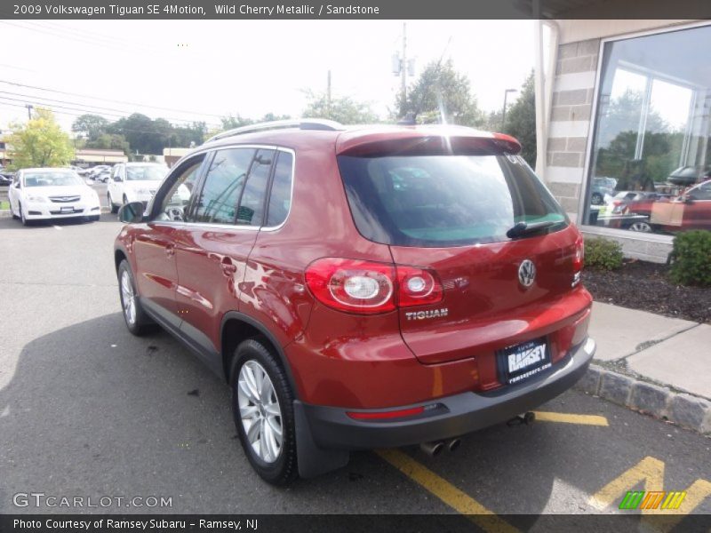 Wild Cherry Metallic / Sandstone 2009 Volkswagen Tiguan SE 4Motion